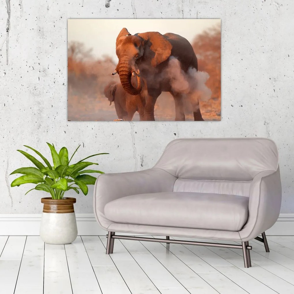 Tablou - Marele elefant african (90x60 cm)