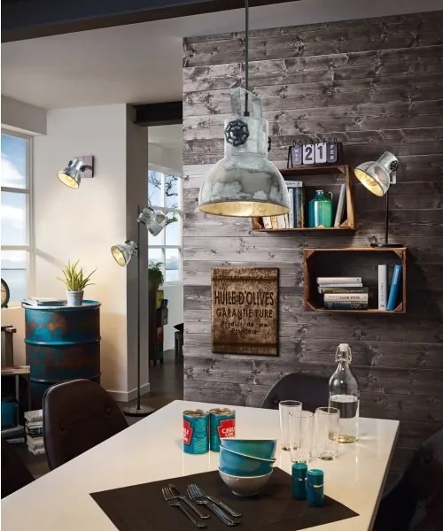 Eglo 79365 - Lampă de masă BARNSTAPLE 1xE27/40W/230V
