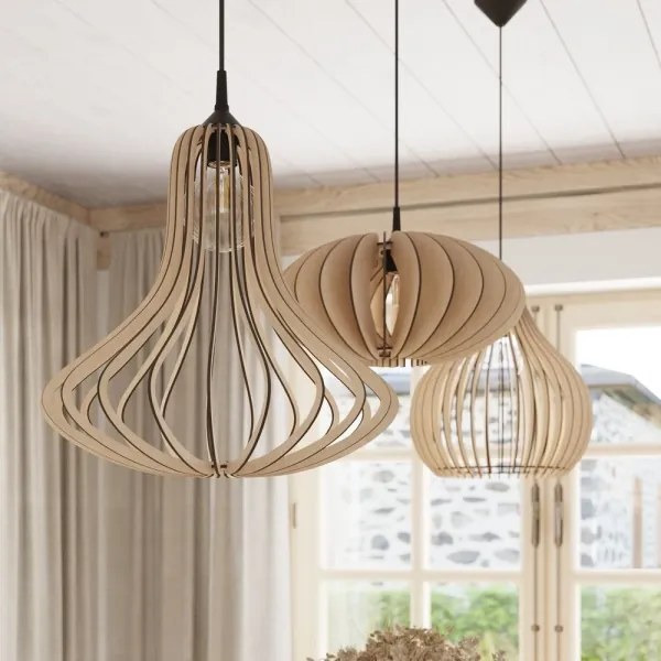 Lustră pe lanț APRILLA 1xE27/60W/230V