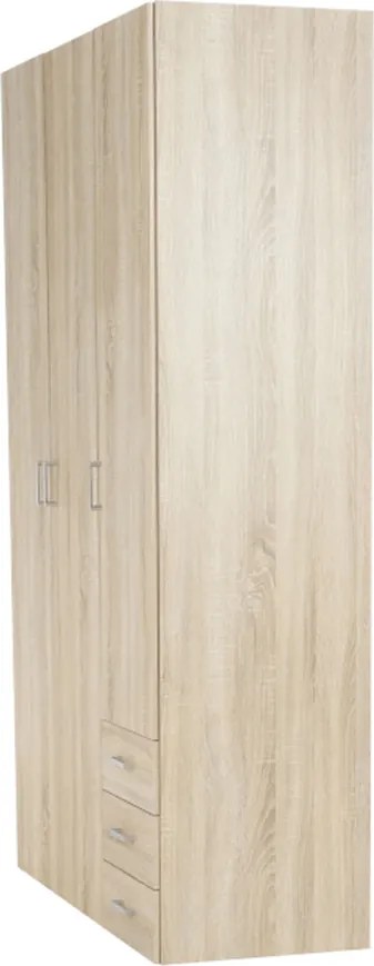 Dulap, 3 uşi, stejar sonoma, GWEN 70427