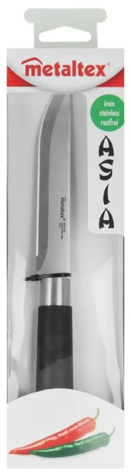 Cuțit din oțel inoxidabil Metaltex Asia, lungime 24 cm