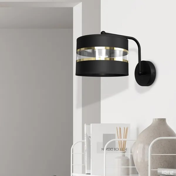 Corp de iluminat flexibil ULTIMO 1xE27/60W/230V negru