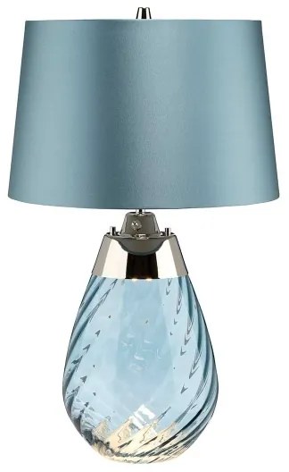 Lampă LED de masă Elstead LENA-TL-S-BLUE LENA 1xE27/60W/230V + 1xGU10/7W albastru