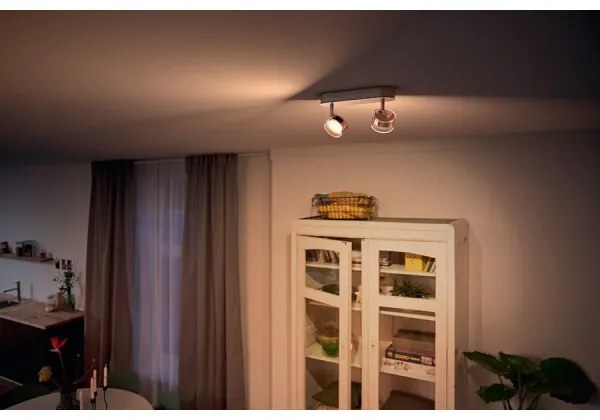 Philips MYLIVING WORCHESTER LED 2x4,5W 230V stmívatelné svítidlo