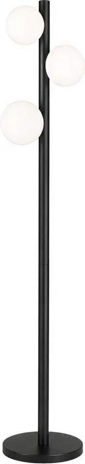 Zuma Line F0574-03N-P7AA - Lampă de podea FORES 3xG9/33W/230V, neagră