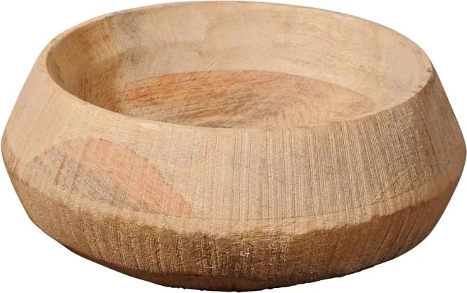 Bol din lemn de mango, 17 cm, Rustic
