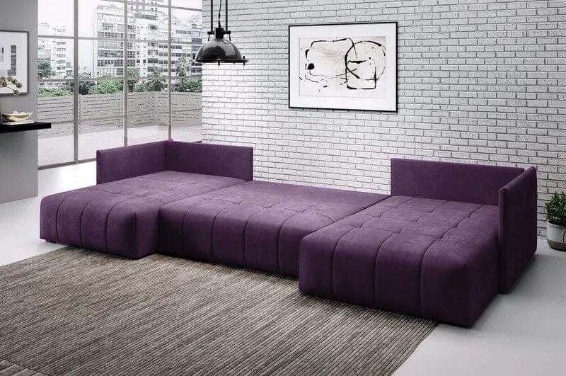 Colțar extensibil dumonde cu ladă de depozitare si sezut confortabil d