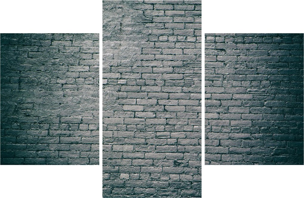 Tabloul cu perete din cărămidă (90x60 cm)