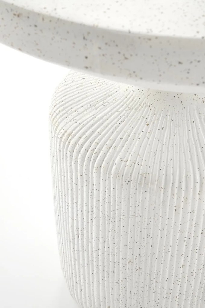 Masuta de cafea Giza alba - H53 cm
