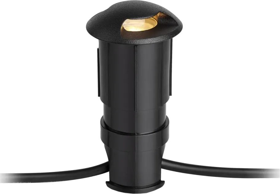 Markslöjd 107289 - Corp de iluminat LED încastrat pentru exterior GARDEN24 LED/0,8W/24V IP44 negru