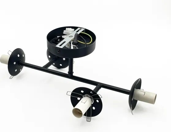 Brilagi - Lustră aplicată MALONY 4xE14/20W/230V neagră