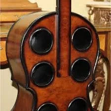 Suport sticle vin tip violoncel H137cm