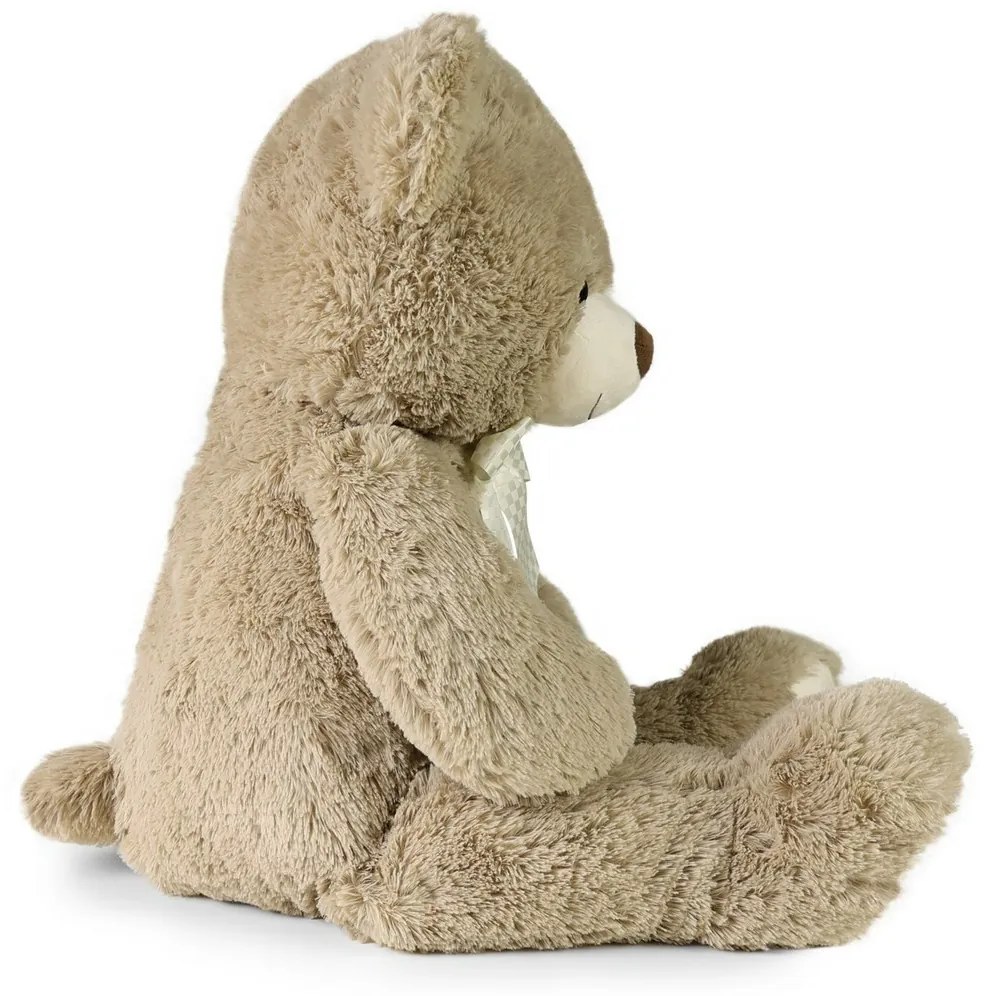 Rappa Urs mare de pluș Harvey cappuccino cuetichetă, 78 cm
