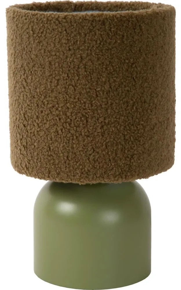 Lampă de masă Lucide 10516/01/33 WOOLLY 1xE14/40W/230V verde