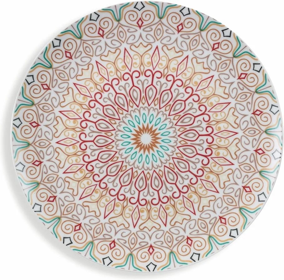 Set veselă din gresie și porțelan 18 piese Villa d'Este Sharm