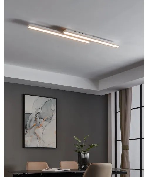 Eglo 32164 - Plafonieră LED RGBW SALITERAS-C dimabilă LED/24W/230V, albă