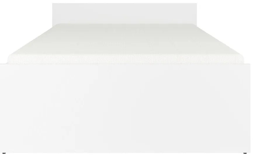 Pat de o persoană 120 cm Nepo Plus 10 (alb) . 1098316