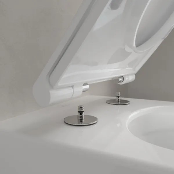 Villeroy & Boch 4670T9R1 - Vas WC suspendat SUBWAY cu capac SoftClose, ceramică, alb