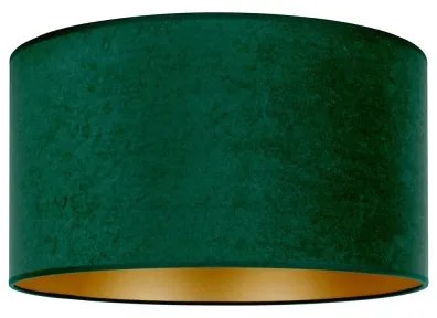 Duolla - Plafonieră ROLLER 1xE27/15W/230V d. 40 cm verde închis/aurie