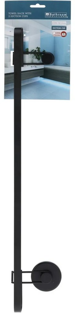Suport metalic pentru prosoape Bathroom Solutions 60 x 8,5 x 11 cm