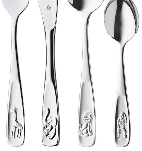 Set de tacâmuri pentru copii WMF ZOO 4 buc.