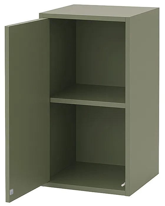 Boxie 1 ușă dulap de perete 80x40x37 cm verde