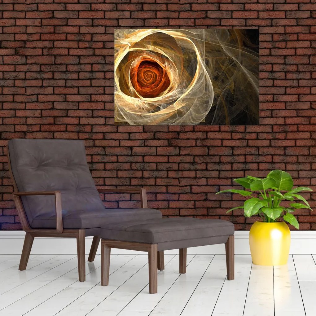 Tablou - Trandafir sufletului artistic (90x60 cm)