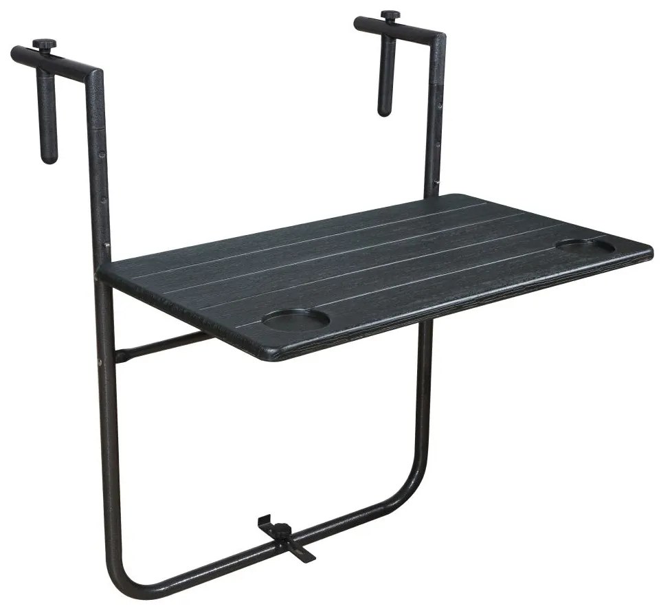 Masă balcon Unisource (negru) . 1116540