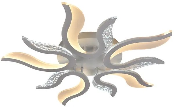 Lustră LED dimabilă aplicată LED/65W/230V 3000-6500K alb + telecomandă