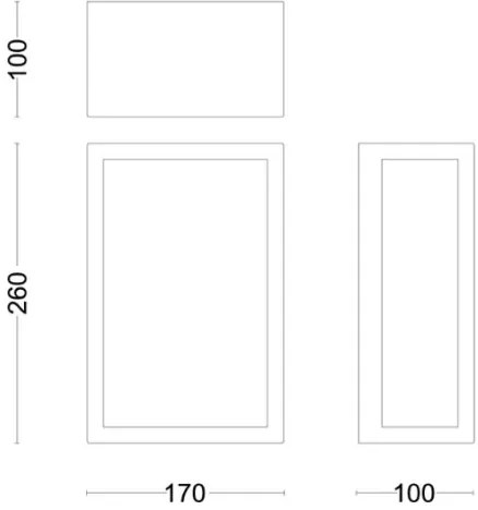 Aplică de exterior Philips ALZOR 1xE27/25W/230V IP44