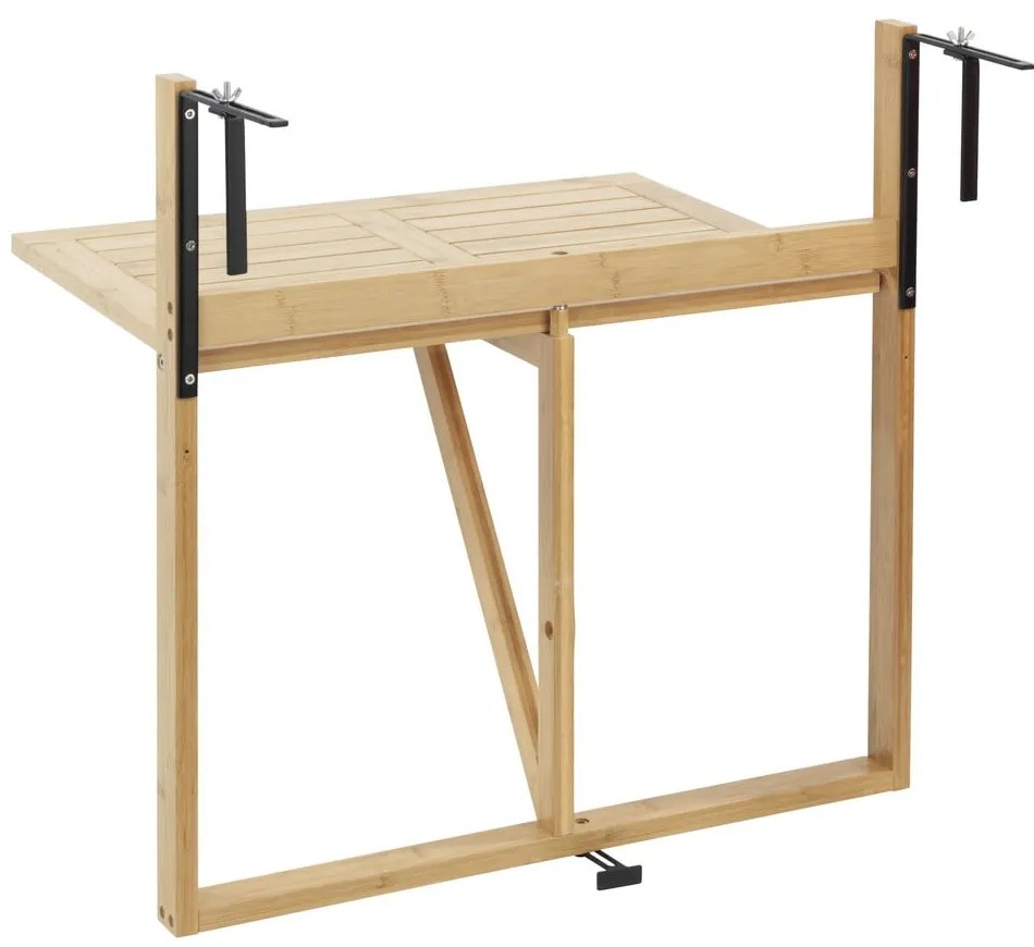 Măsuță de grădină din bambus 44x64 cm Waikiki – Wenko