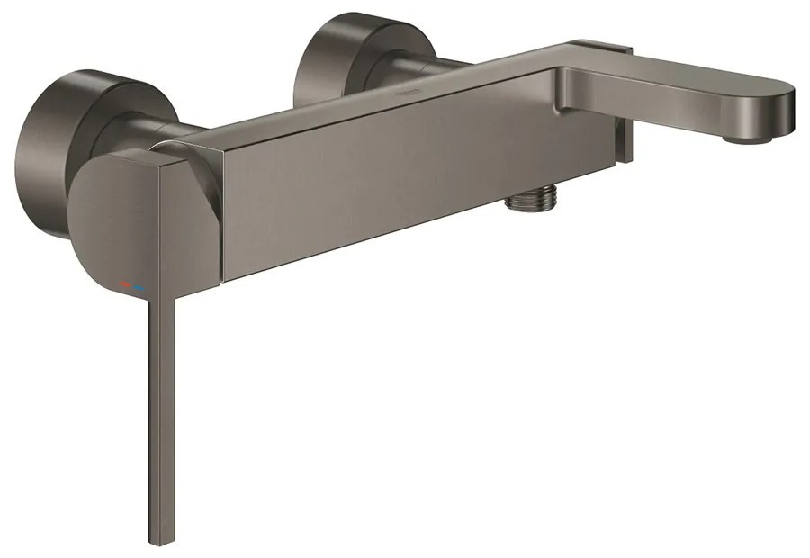 Baterie cada - dus Grohe Plus antracit periat Hard Graphite monocomanda