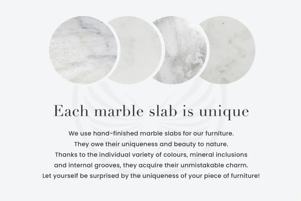 Consola design modern, Metal, Auriu, Marmura, Alb, EXTRAVAGANCIA 140cm