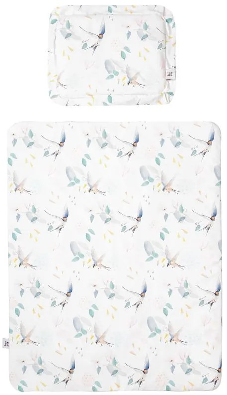 Set de plapuma si perna pentru patut copii FLY, mar. M
