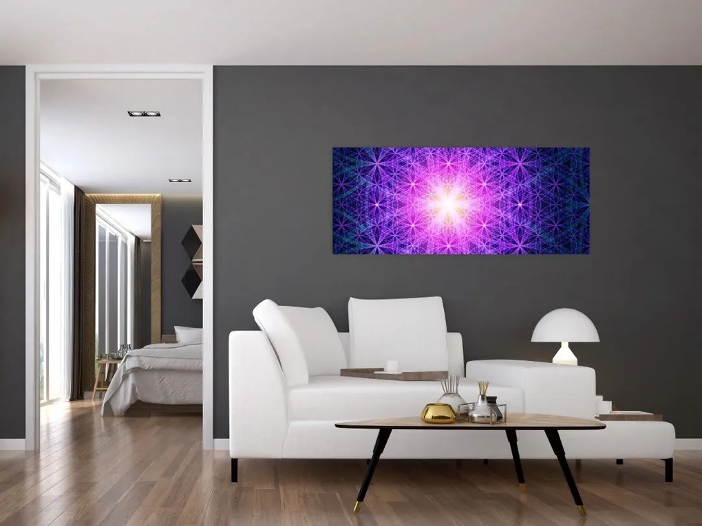 Tablou abstract (120x50 cm)