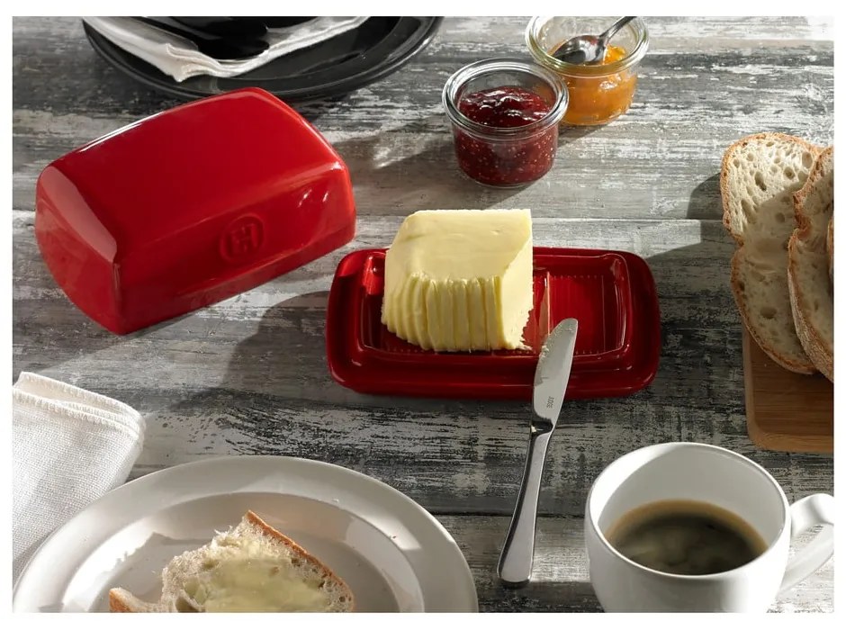 Untieră roșie din ceramică – Emile Henry