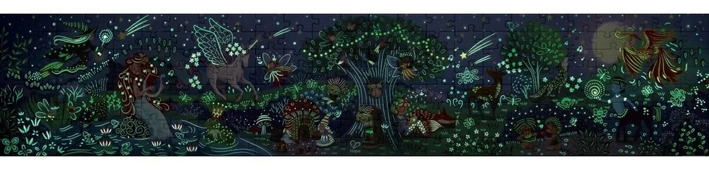 Puzzle Hape - Pădure magică, lungime 1,5 m