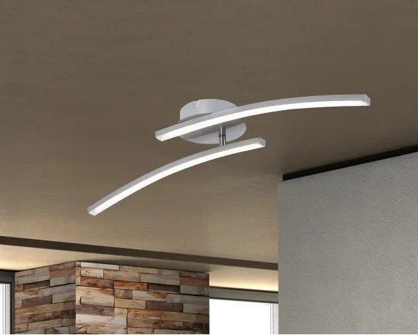 Plafonieră LED Globo 67098-12 TANSY 2xLED/6W/230V