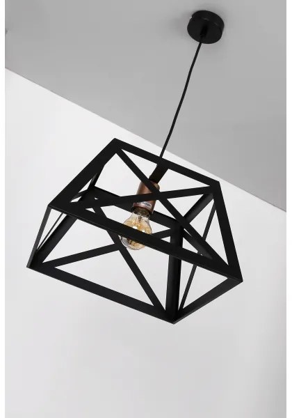 Lustră pe cablu ORIGAMI 1xE27/40W/230V