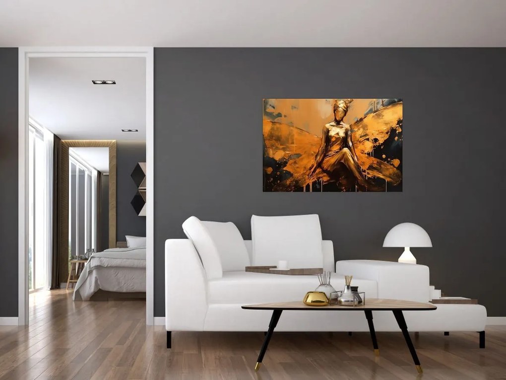 Tablou - Abstracție de o zână (90x60 cm)