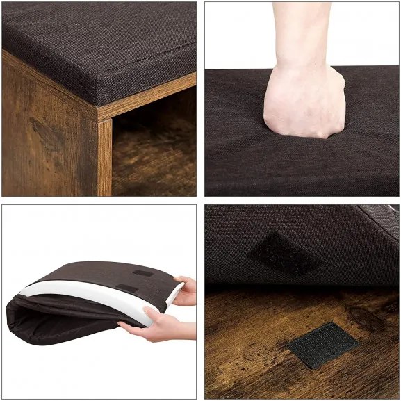 Raft Pantofi Vintage, 104 x 30 x 48 cm