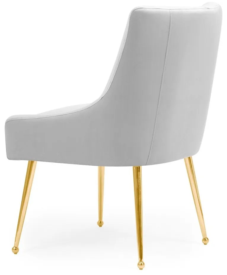 Scaun Sizar gri/gold – H86 cm
