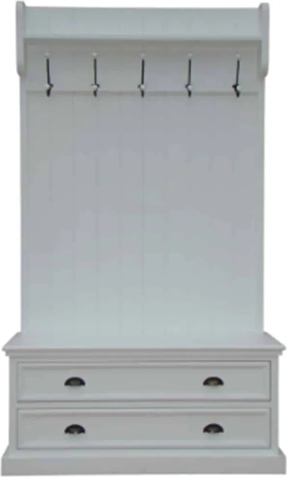 Dulap lemn masiv pentru Hol Vista, 110 × 49 × 190 cm