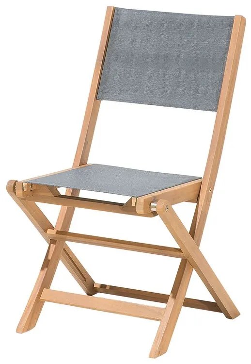 Set de masă pentru grădină Cessi (lemne deschis) (cu 2 șezlonguri). 1011681