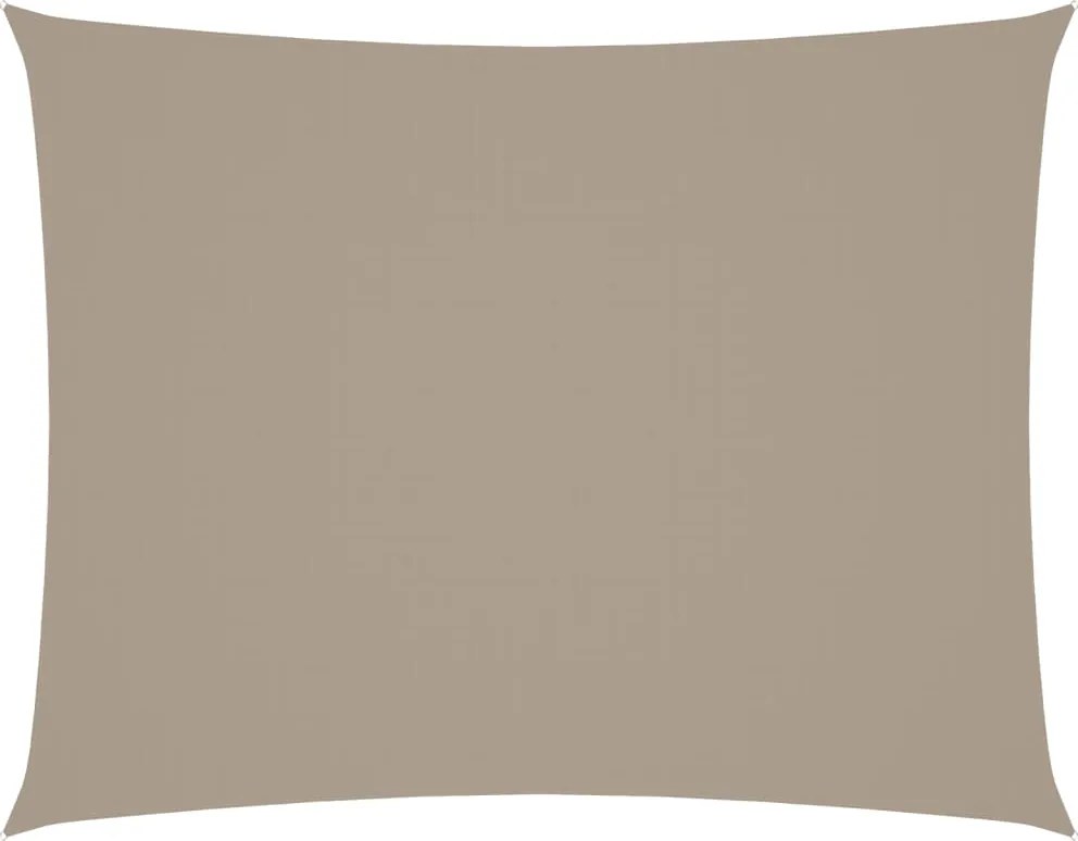 vidaXL Parasolar, gri taupe, 3x4,5 m, țesătură oxford, dreptunghiular
