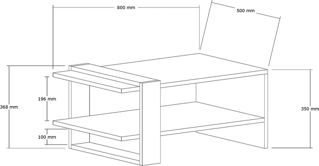 Măsuță de cafea Funda