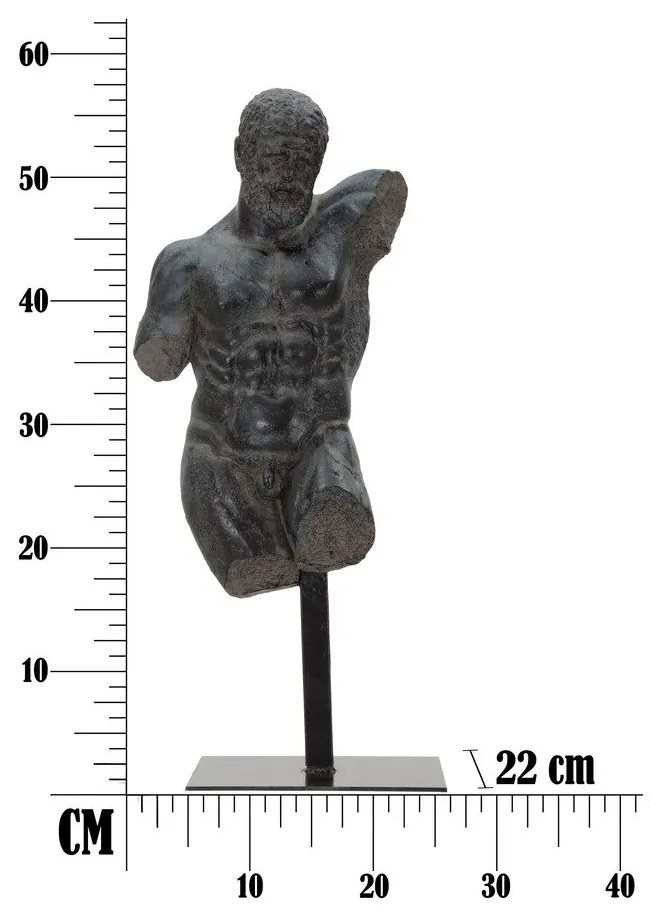 Statuetă decorativă Mauro Ferretti Museum Man, negru