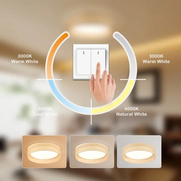 Immax NEO 07289L - Plafonieră LED+CCT dimmabilă LONA, 36W/230V, Ø 45,5 cm + telecomandă