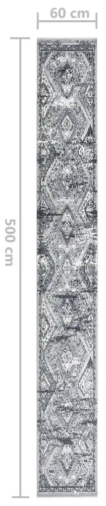 Covor traversa, gri oriental, 60x500 cm, BCF 60 x 500 cm, Model 3