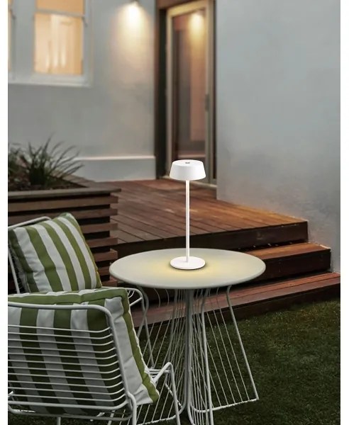 Lampă LED reîncărcabilă dimabilă de exterior LED/2W/5V IP54 alb Azzardo AZ5334